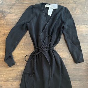 Abercrombie sweater wrap dress